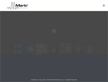 Tablet Screenshot of markimicrowave.com
